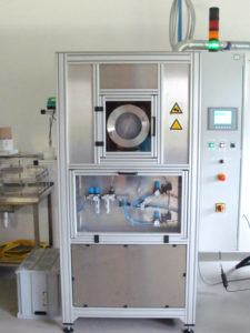 LAKI machine front view