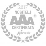 AAA 2017 nositelj certifikata