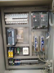 Printing machine electrical cabinet