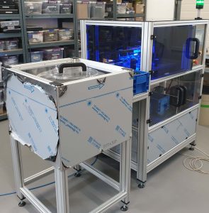 AOI machine for plastic parts