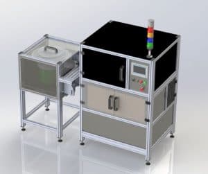 AOI machine for plastic parts