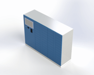 ENSO design of a smart solution for automated storage and inventory tracking of production surpluses.
