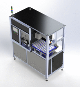 Glusta machine front view
