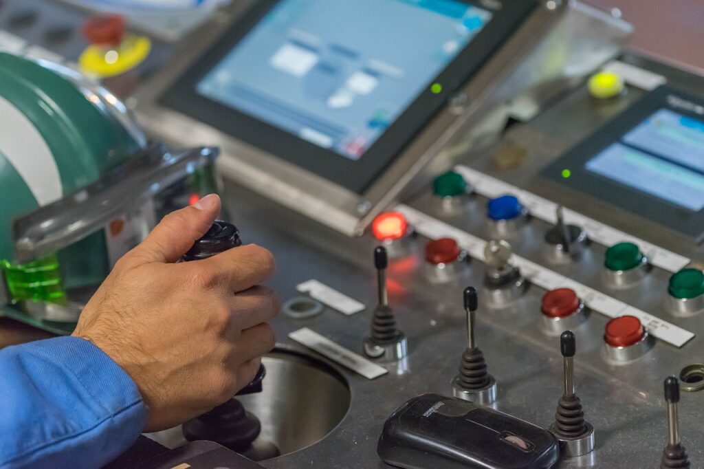 desk, industrial, steel, hand, helmet, automation, factory, piloting, button, controller, automation, automation, automation, automation, automation